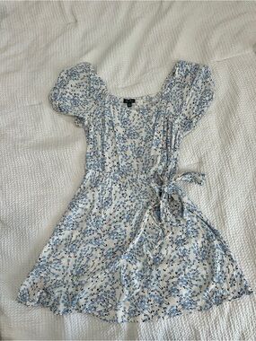 Kohls Lily Rose Floral Wrap Dress Size M